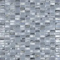 мозаика VIDREPUR BIJOU SILVER (2.5х1.2) 31.5х31.5