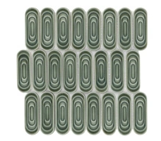 мозаика L'Antic Colonial LANTIC OVAL GREEN 25.6х26.5