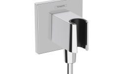 HANSGROHE FixFit E Шланговое подсоединение с держателем ручного душа, хром мини 1