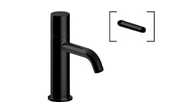 FANTINI NOSTROMO SMALL Смеситель для раковины с ДК, Черный матовый мини 1
