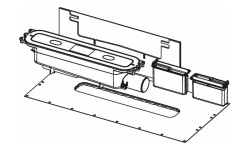 TECEdrainprofile Сифон «стандартный» DN 50 боковой слив мини 3 4