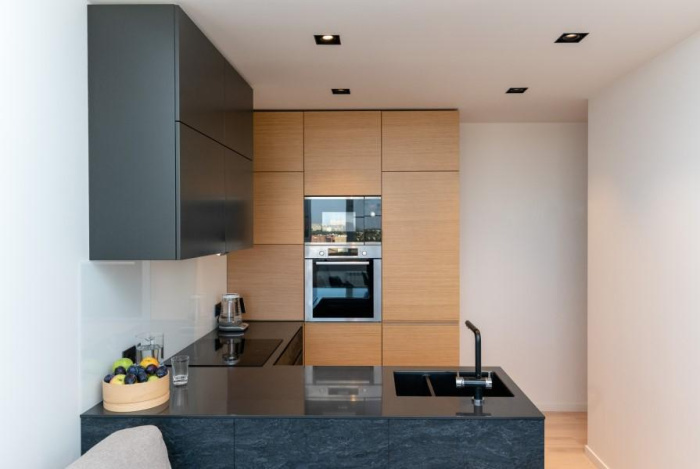 Лаконичная квартира с панорамным видом