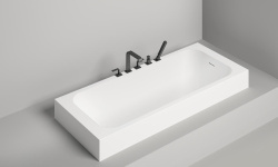 Salini ORLANDA KIT 180 Ванна встраиваемая 1800х800х600 мм, S-Sense, глянцевый, белый мини 3 7