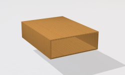 GAMADECOR Открытый короб для диванного модуля, Спецзаказ мини 1