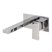 NOKEN LOGIC Внешняя часть встроенного смесителя для раковины, без ДК, 5 л/мин, хром