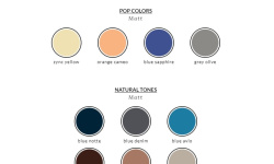 ART CERAM COGNAC Раковина на столешницу Ø42 см, glossy white мини 3 2