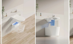 ALLEN BRAU SMART Унитаз подвесной умный, торнадо, с функцией биде, 588x375хH350 мм, белый мини 3 16