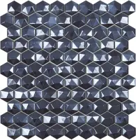 мозаика VIDREPUR DIAMOND RADIANT HEX (3.5х3.5) 31.7х30.7