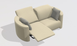 GAMADECOR SEEMS S2 2XC Диван в комплекте с 1 модулем релаксации 196x95 см, Спецзаказ! мини 3 5