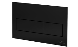 NOKEN TONO Клавиша для двойного смыва, черный матовый мини 1