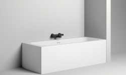 Salini ORLANDA AXIS KIT 180 Ванна встраиваемая 1804х800х600 мм, S-Sense, белый глянцевый мини 3 4