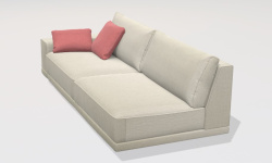 GAMADECOR RH2 Диваный модуль S2 R, 110х212хН89 см. Спецзаказ. мини 3 3