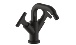 FANTINI SAILING Смеситель для биде на 1 отверстие, с ДК, Deep Black PVD мини 1