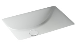 CERAMICANOVA Era Раковина встраиваемая снизу с переливом, 515x380x195 мм, белый мини 1