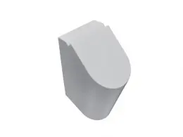 GLOBO FORTY3 Писсуар подвесной 34x37xh57 см, с отверстиями для крышки, +сифон, + крепёж, белый