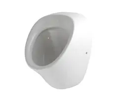 NOKEN ACRO COMPACT Писсуар с задним подводом и боковым креплением, сифон, крепеж, белый