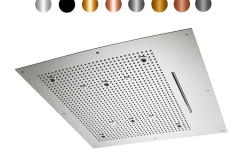NOKEN SEASONS Потолочный душ встроенный 650х650 мм, AISI 304 pvd colors. Спецзаказ мини 1