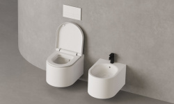 Salini GEMELLI Унитаз подвесной, крышка микролифтом, 520х405х425 мм, S-Stone - белый матовый/белый мини 3 5