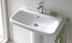 DURAVIT DURASTYLE Раковина с переливом, 1 отв., 600x440 мм, белый мини 3 2