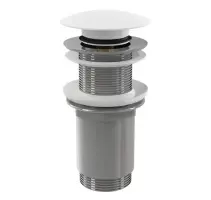 Salini D501 Донный клапан для раковины "Click-Clack", S-Stone-белый матовый