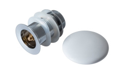 ALLEN BRAU FANTASY Донный клапан, без перелива, керамика, белый мини 1