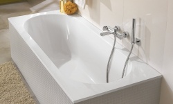 VB OBERON Ванна с ножками 1700x750 мм, материал Quaryl®, белый мини 3 5