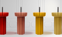 ANTL Раковина декагональная накладная из материала Cristalmood, Ø50хH16. Спецзаказ! мини 3 3