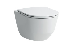 LAUFEN PRO Унитаз подвесной со скрытым ободком, 530x360 мм, белый мини 1