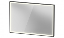 DUR VITRIUM Зеркало с LED подсветкой, сенсорное управление, 1000х67 мм, 49 Graphit Matt мини 1