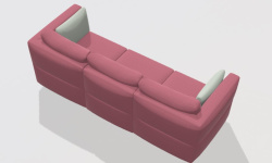 GAMADECOR FOLD S2 3 Диван на ножках в комплекте 274x108 см, Спецзаказ! мини 3 3