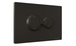 ART CERAM MONET Клавиша двойного смыва для унитаза, Black Matt мини 3 2