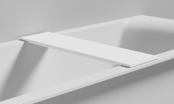 Salini Gabbiano IN 780/3 Полка для встраиваемой ванны 780х180х14 мм, S-Stone - белый мат мини 1