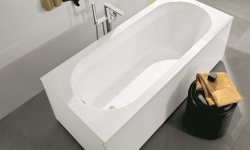 VB OBERON Ванна с ножками 1700x750 мм, материал Quaryl®, белый мини 3 4