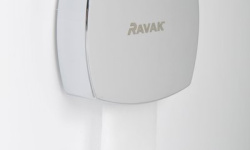 RAVAK Сточный комплект с заполнением переливом Click Clack хром (квадратный) мини 3 4