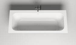 Salini ORLANDA AXIS KIT 180 Ванна встраиваемая 1804х800х600 мм, S-Sense, белый глянцевый мини 3 3