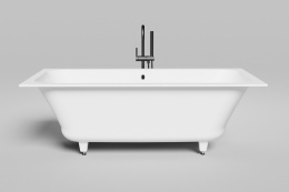 Salini ORLANDA AXIS 170 Ванна встраиваемая 1700х750х600 мм, S-Sense, белый глянцевый