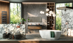 NOKEN LOUNGE Унитаз подвесной, с креплениями, чёрный мини 3 4