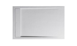 RADAWAY TEOS F Поддон из литьевого камня для монтажа на пол 120×90 см, Ø90 мм, белый мини 1