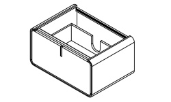 GAMADECOR CICLO BPS-1C Тумба под раковину, 100x36x48 см, для столешницы 90 см, Wood мини 1