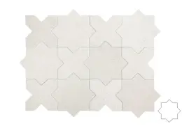 керамогранит EQUIPE ELDA WHITE STAR 16.8х16.8 EQ-10D