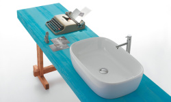 GLOBO GENESIS Раковина накладная 60х40х15 см, белый мини 3 3