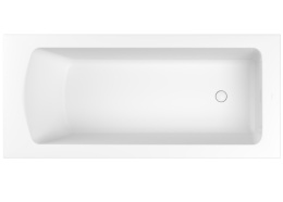 WHITECROSS Coin Ванна из искуственного камня SolidSurface 180x80 см, белый матовый
