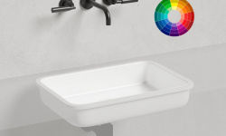 Salini MAREA 10 Раковина встраиваемая 750х400х129 мм, без перелива, БЕЗ ДК, S-Stone - RAL матовый мини 1
