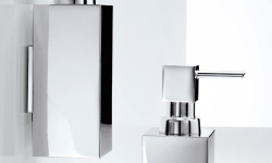 DW 395 Дозатор для мыла настольный, H16x5x5 см, Золото мини 3 3