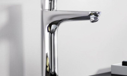 HANSGROHE FOCUS Смеситель для раковины, однорычажный, с ДК, хром мини 3 4