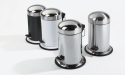 DW TE 30 Ведро с педалью 31x22x24 см, Сталь полированная мини 3 3