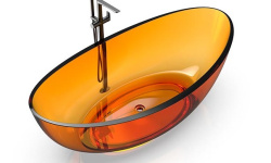 KNIEF OVAL Shape Ванна отдельностоящая 180х93x56 см, 50 Arangonit/хром мини 1