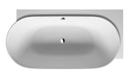 DURAVIT LUV Ванна угловая из DuraSolid A, угол справа, 1850х950х460 мм, 252 л., белый