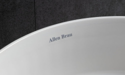 ALLEN BRAU Fantasy Line Раковина керамическая накладная, Ø360 мм, белый мини 3 6