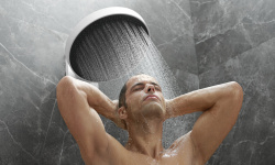 HANSGROHE Rainfinity Верхний душ 360 1jet с настенным креплением, 21 л/мин, хром мини 3 4